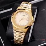 Knockoff Patek Philippe Nautilus All Gold Watches 40m